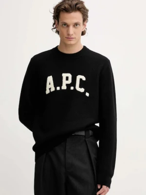 A.P.C. sweter wełniany pull jay