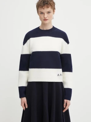 A.P.C. sweter wełniany pull penny