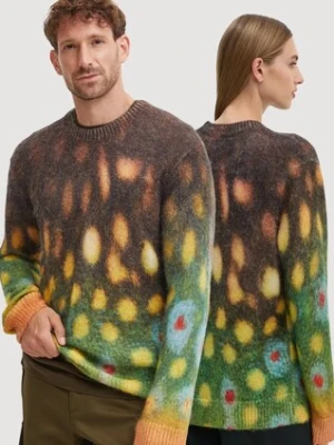 A.P.C. sweter wełniany pull rocker kolor multikolor lekki WOART.M23395