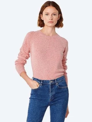 A.P.C. sweter z domieszką wełny Pull Axelle damski kolor różowy WVBAF.F23040-ROSEVIF