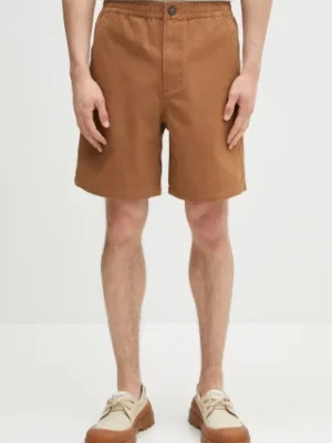 A.P.C. szorty jeansowe Short Norris męskie kolor brązowy COGBJ.H10186