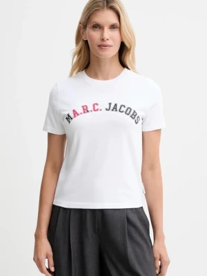 A.P.C. t-shirt bawełniany A.P.C. x MARC JACOBS damski kolor biały COHKS.F26555