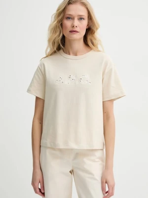 A.P.C. t-shirt bawełniany annie - GOTS