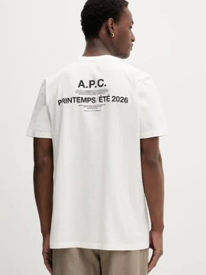 A.P.C. t-shirt bawełniany męski