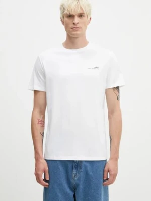 Zdjęcie produktu A.P.C. t-shirt bawełniany Standard Item Gots