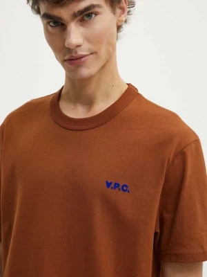 A.P.C. t-shirt bawełniany t-shirt boxy petit vpc