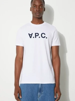 A.P.C. T-shirt bawełniany męski