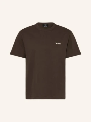 A.P.C. T-Shirt braun