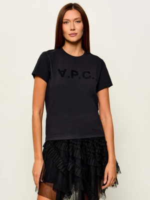 A.P.C. T-shirt Grand Vpc Gots | Regular Fit czarny