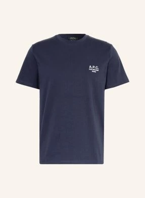A.P.C. T-Shirt Raymond blau