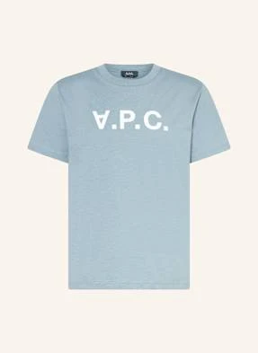 A.P.C. T-Shirt Standard Grand Vpc blau