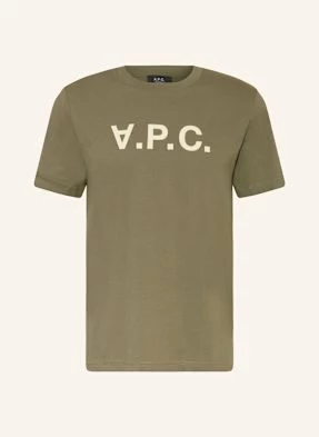 A.P.C. T-Shirt Standard Grand Vpc gruen