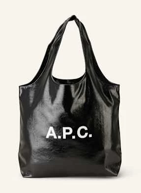 A.P.C. Torba Shopper Ninon schwarz