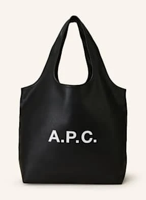 A.P.C. Torba Shopper Ninon schwarz