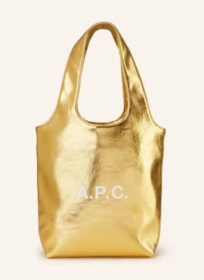 A.P.C. Torba Shopper Ninon Small gold