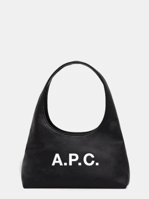 A.P.C. torebka baby ninon shoulder kolor czarny PUAAT.F67027