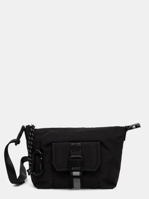 A.P.C. torebka crossbody damska Besace Trek czarny
