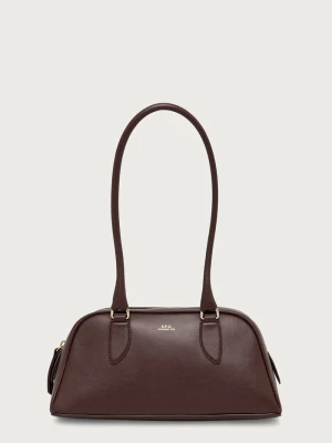 A.P.C. torebka damska skórzana sac paloma shoulder bordowy