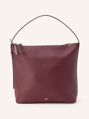 A.P.C. Torebka Hobo Vera rot