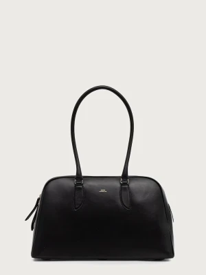 A.P.C. torebka shopper damska skórzana Paloma czarny