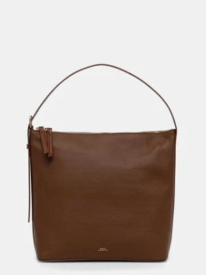 A.P.C. torebka skórzana sac vera