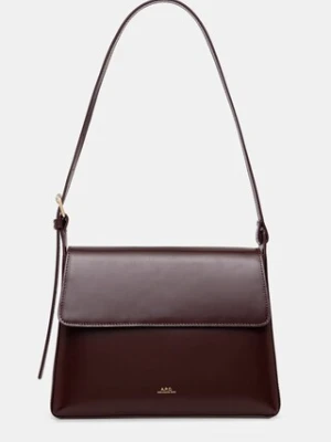 A.P.C. torebka skórzana sac virginie flap
