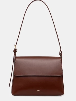 A.P.C. torebka skórzana sac virginie flap