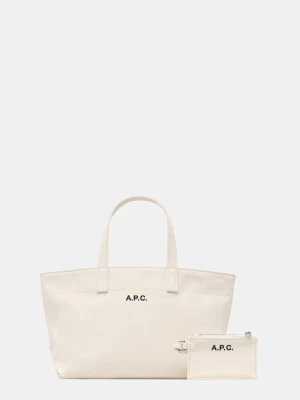 A.P.C. torebka tote damska bawełniana LE DRUMMER TOILE SMALL