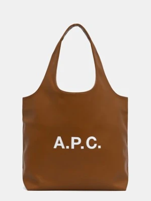 A.P.C. tote ninon torba z imitacji skóry