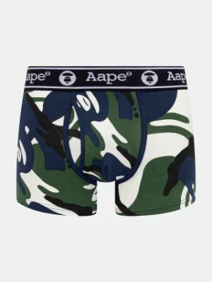 AAPE bokserki Main męskie kolor granatowy AAPUWM5240XAN
