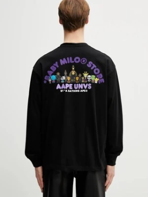 AAPE longsleeve bawełniany