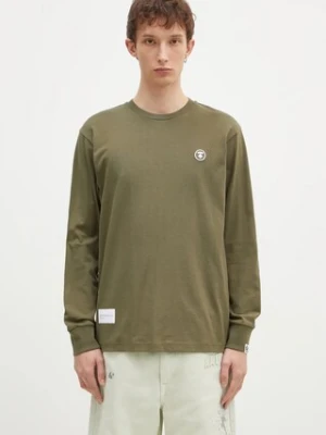 AAPE longsleeve bawełniany Moon Face Logo