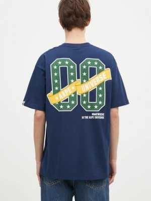 AAPE t-shirt bawełniany Moon Face Logo