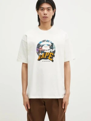 AAPE t-shirt bawełniany Theme Main
