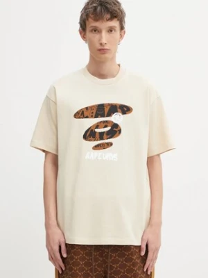 AAPE t-shirt bawełniany Theme Main