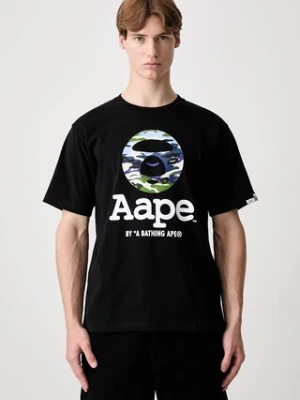 AAPE T-shirt męski z bawełną