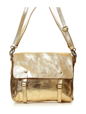 Abaco Skórzana torebka "Nyle" w kolorze złotym - 25 x 27 x 3 cm rozmiar: onesize