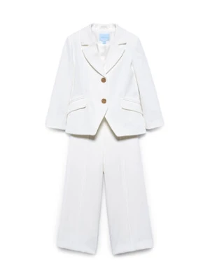 Abel & Lula Garnitur 5218 Biały Regular Fit