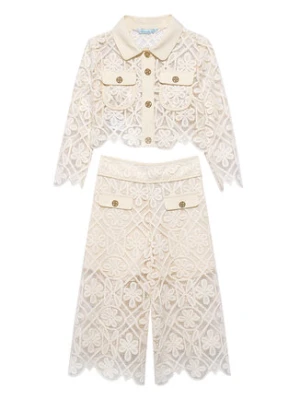 Abel & Lula Garnitur 5288 Beżowy Regular Fit