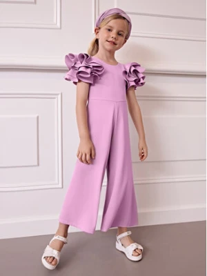 Abel & Lula Kombinezon 5261 Różowy Regular Fit