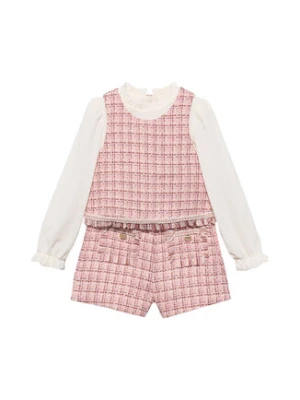 Abel & Lula Komplet dziecięcy 5727 Różowy Regular Fit