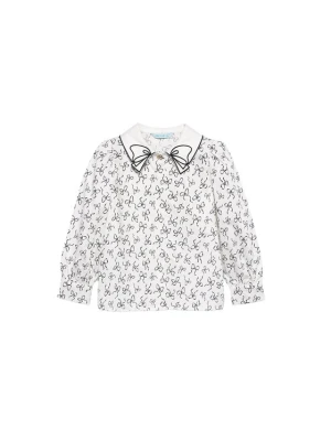 Abel & Lula Koszula 5613 Biały Regular Fit