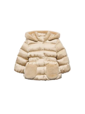 Abel & Lula Kurtka zimowa 5821 Beżowy Regular Fit