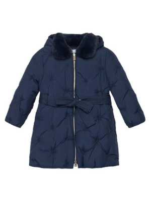 Abel & Lula Kurtka zimowa 5848 Granatowy Regular Fit