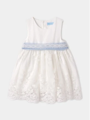 Abel & Lula Sukienka elegancka 5004 Écru Regular Fit