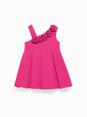 Abel & Lula Sukienka elegancka 5018 Czerwony Regular Fit