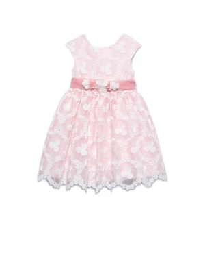 Abel & Lula Sukienka elegancka 5032 Różowy Regular Fit