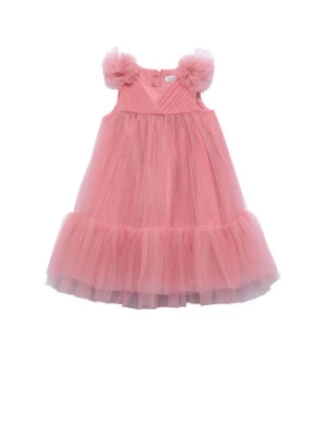 Abel & Lula Sukienka elegancka 5039 Różowy Regular Fit