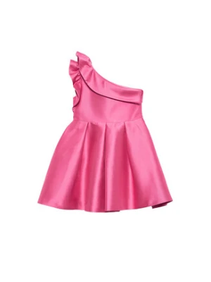 Abel & Lula Sukienka elegancka 5045 Różowy Regular Fit