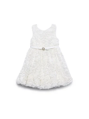 Abel & Lula Sukienka elegancka 5050 Biały Regular Fit